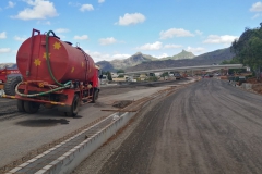 Laying-of-crusher-run-on-Dual-Carriageway-near-A1